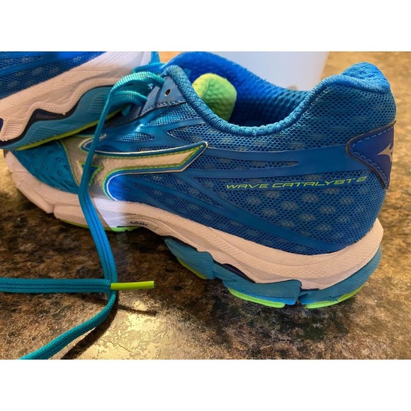 Womens Mizuno Running Shoes 7.5 Catalyst 2 Blue - Picture 7 of 10